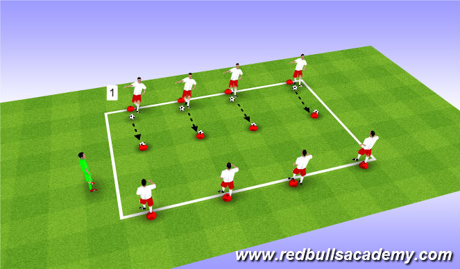 Football/Soccer Session Plan Drill (Colour): MLS CUP