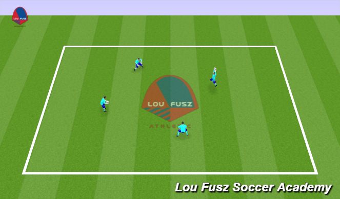 Football/Soccer Session Plan Drill (Colour): AT
