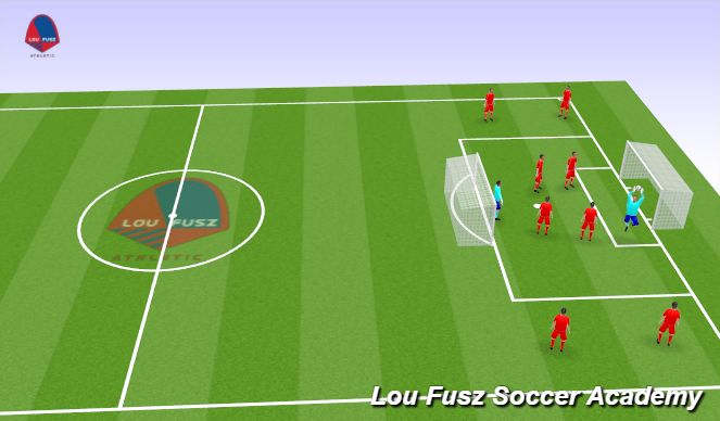 Football/Soccer Session Plan Drill (Colour): Fun Complex