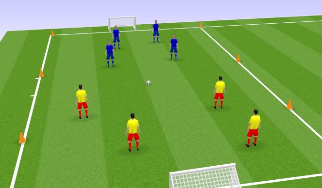 Football/Soccer Session Plan Drill (Colour): Futbol