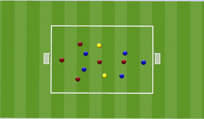 Football/Soccer Session Plan Drill (Colour): Screen 4