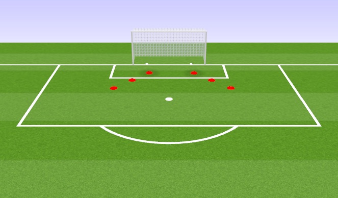 Football/Soccer Session Plan Drill (Colour): Footwork Ladder