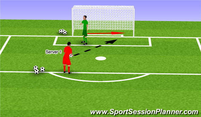 Football/Soccer Session Plan Drill (Colour): Screen 4