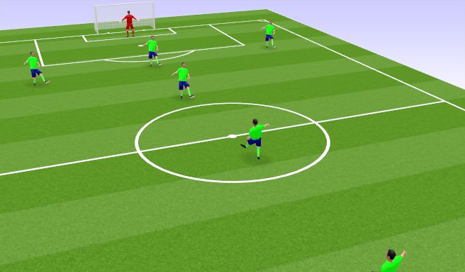 Football/Soccer Session Plan Drill (Colour): Soccer