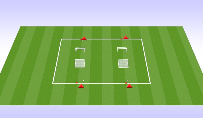 Football/Soccer Session Plan Drill (Colour): Arrival Activity