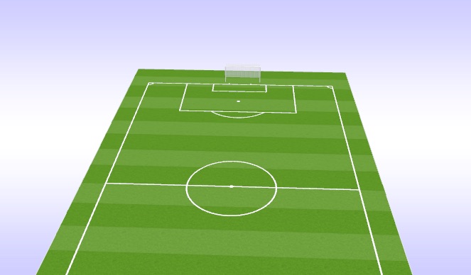 Football/Soccer Session Plan Drill (Colour): D flex warm up 