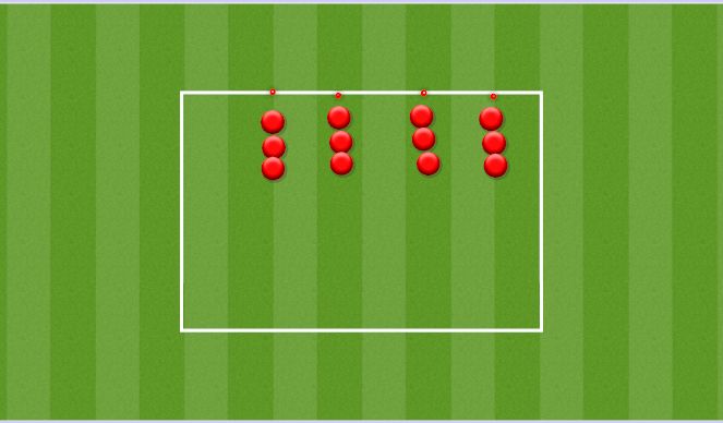 Football/Soccer Session Plan Drill (Colour): Dynamic