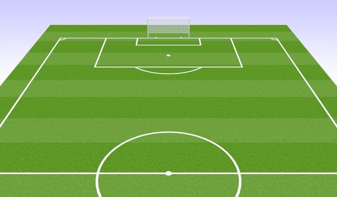 Football/Soccer Session Plan Drill (Colour): Cool Down