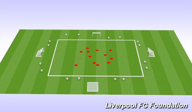 Football/Soccer Session Plan Drill (Colour): Screen 1