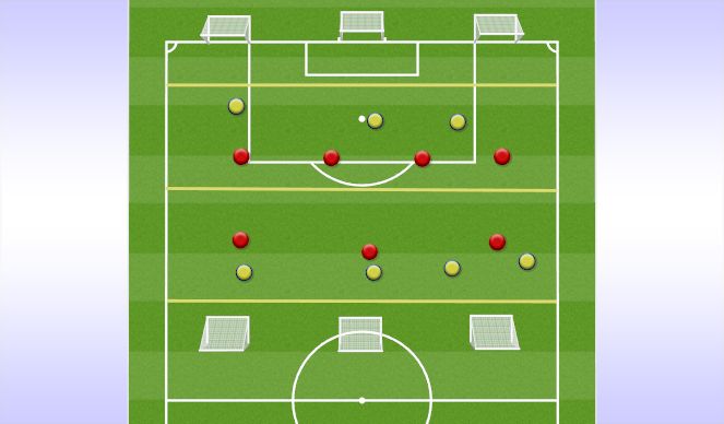 Football/Soccer Session Plan Drill (Colour): Screen 1
