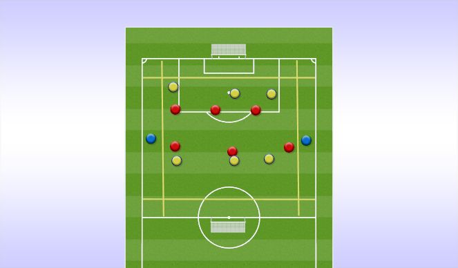 Football/Soccer Session Plan Drill (Colour): Screen 2