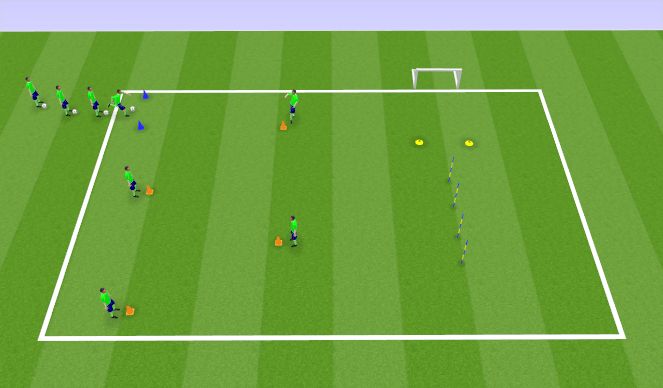 Football/Soccer Session Plan Drill (Colour): Tarea 1