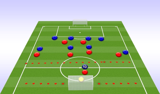Football/Soccer Session Plan Drill (Colour): Screen 2