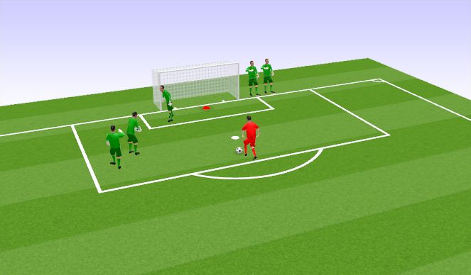 Football/Soccer Session Plan Drill (Colour): Drill 2 