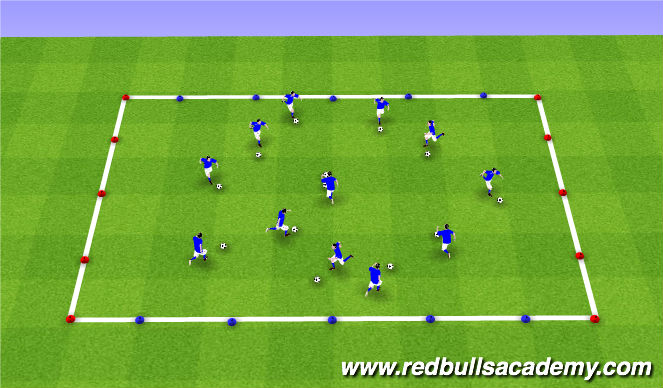 Football/Soccer Session Plan Drill (Colour): GAME 2