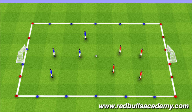 Football/Soccer Session Plan Drill (Colour): GAME 4