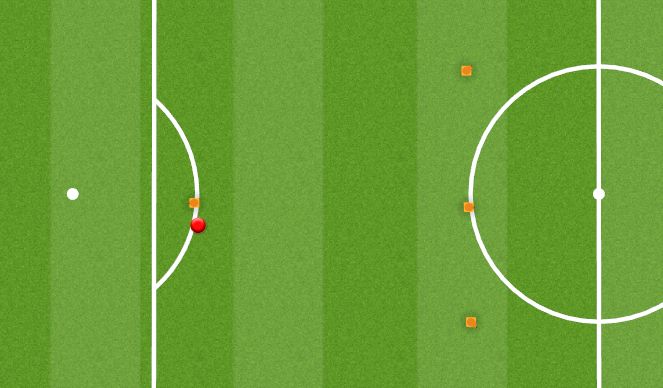 Football/Soccer Session Plan Drill (Colour): Example 1