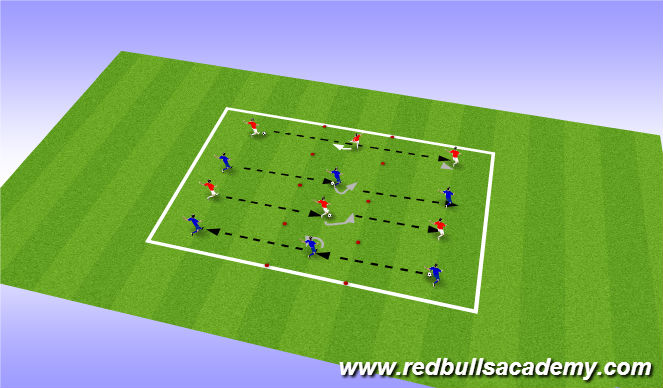 Football/Soccer Session Plan Drill (Colour): Main Theme: Unopposed