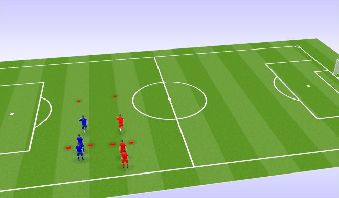 Football/Soccer Session Plan Drill (Colour): Races