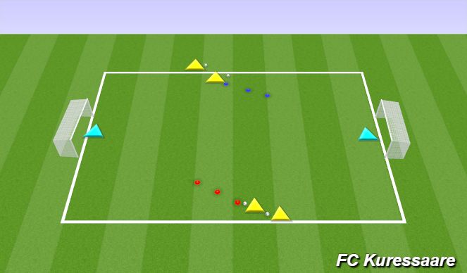 Football/Soccer Session Plan Drill (Colour): Oskuste osa