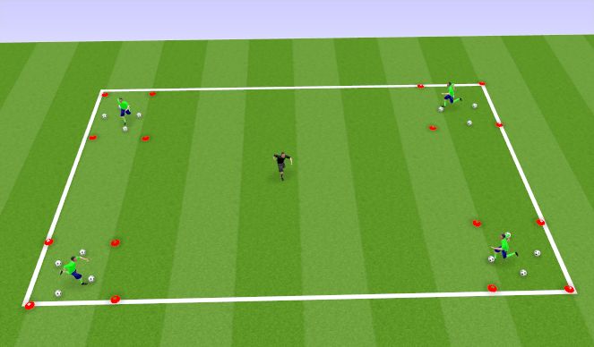 Football/Soccer Session Plan Drill (Colour): Tarea 2