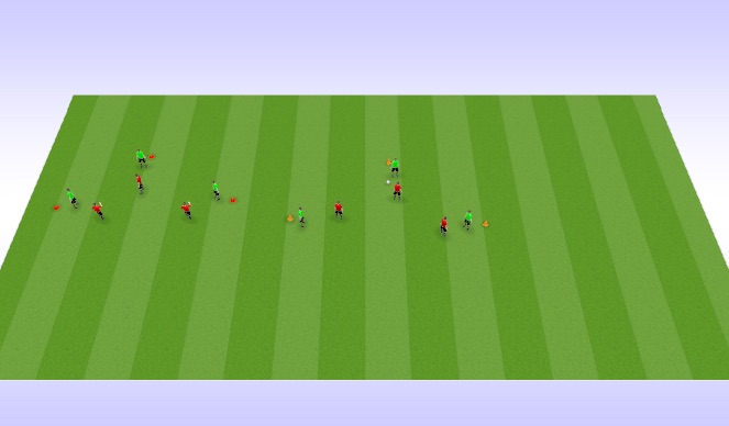 Football/Soccer Session Plan Drill (Colour): Screen 1