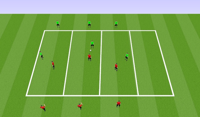 Football/Soccer Session Plan Drill (Colour): Screen 2