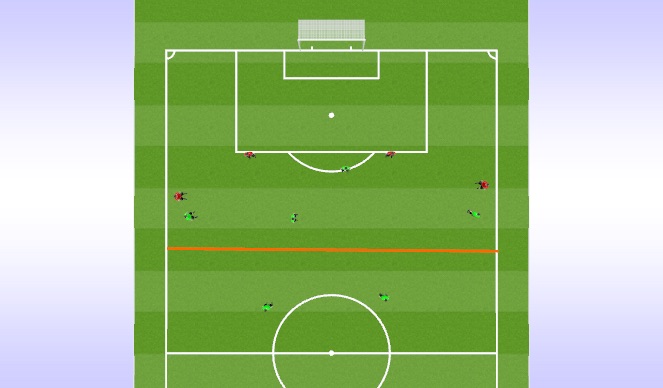 Football/Soccer Session Plan Drill (Colour): Screen 3