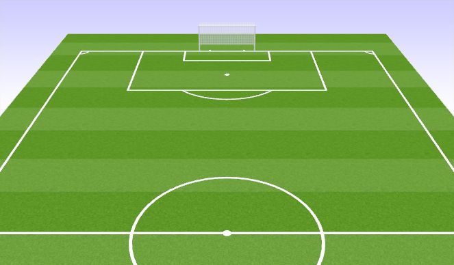 Football/Soccer Session Plan Drill (Colour): Cool Down