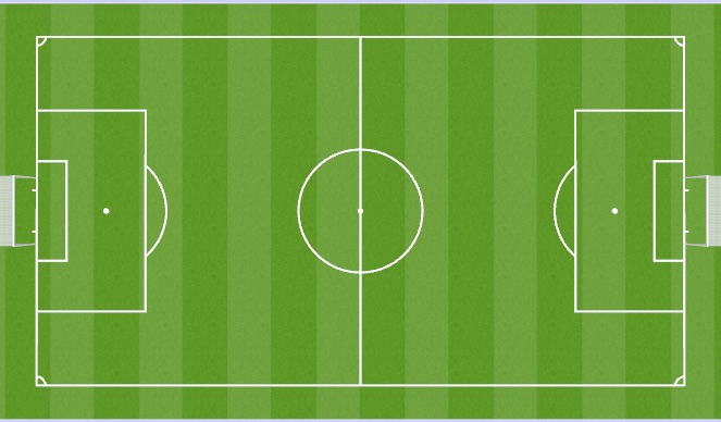 Football/Soccer Session Plan Drill (Colour): Play 11v11