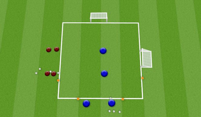 Football/Soccer Session Plan Drill (Colour): Part 3 