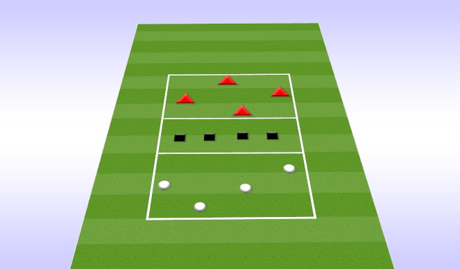 Football/Soccer Session Plan Drill (Colour): Skill Development