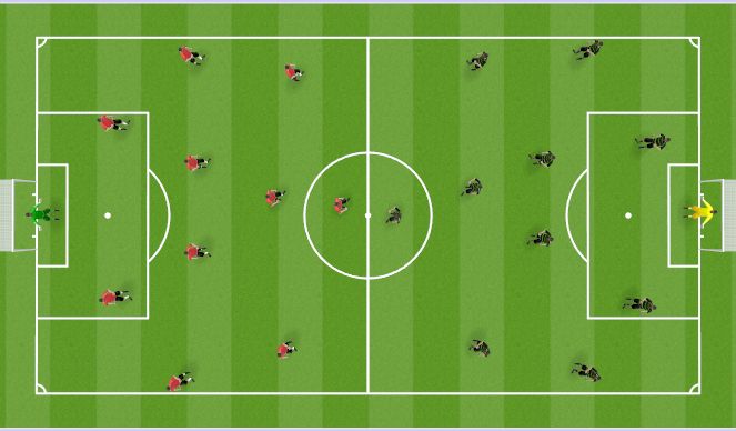 Football/Soccer Session Plan Drill (Colour): Screen 1