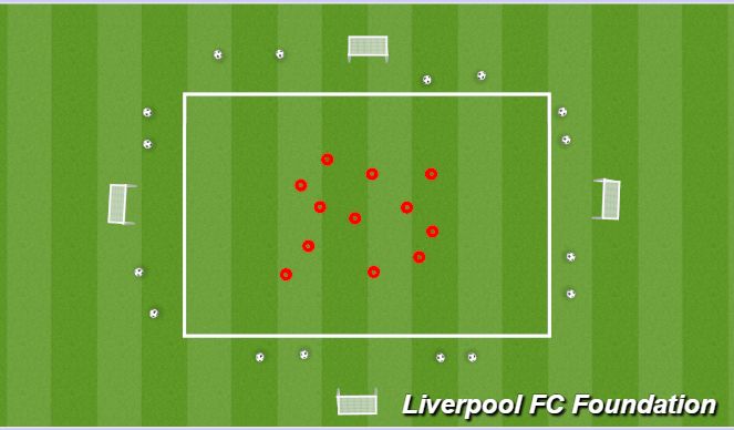 Football/Soccer Session Plan Drill (Colour): Screen 1