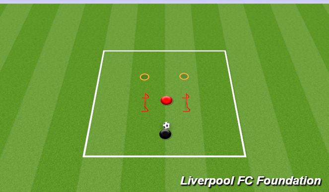 Football/Soccer Session Plan Drill (Colour): Screen 2