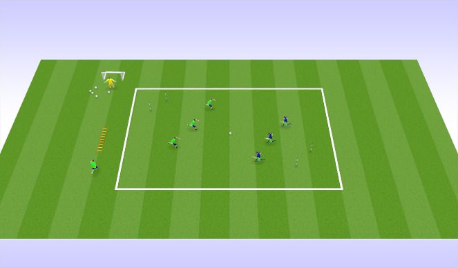 Football/Soccer Session Plan Drill (Colour): Part 3