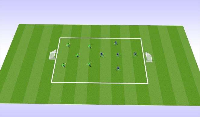 Football/Soccer Session Plan Drill (Colour): Game