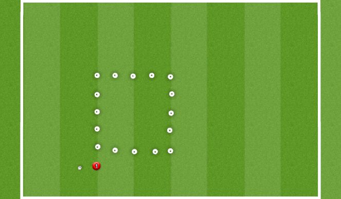 Football/Soccer Session Plan Drill (Colour): Animation 3