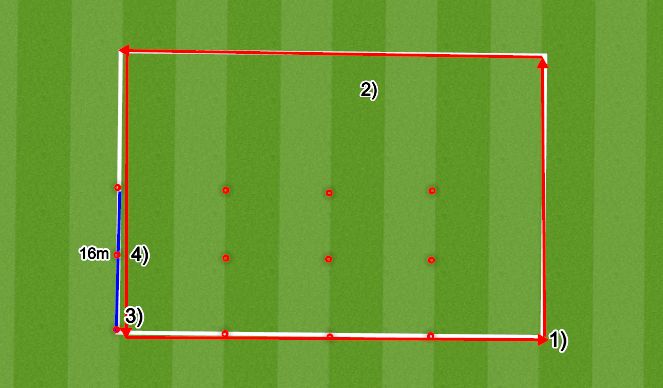 Football/Soccer Session Plan Drill (Colour): Screen 1