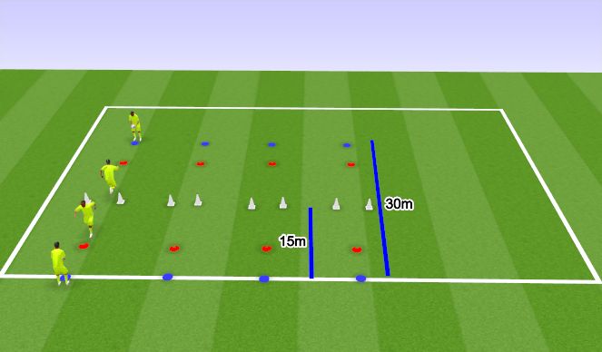 Football/Soccer Session Plan Drill (Colour): Screen 1