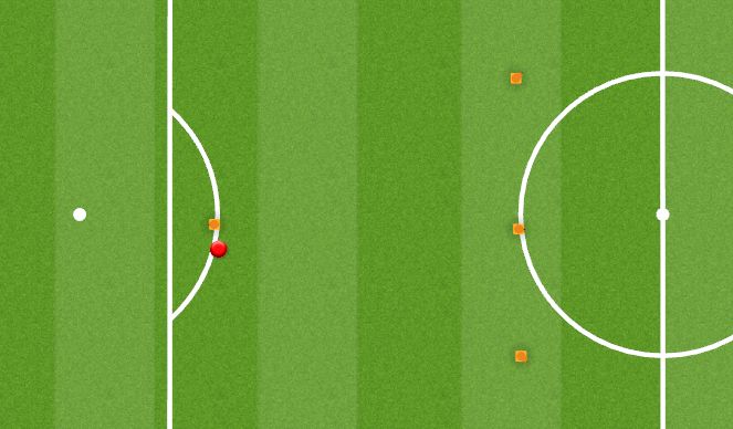 Football/Soccer Session Plan Drill (Colour): Example 1