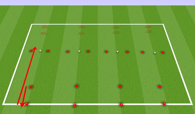 Football/Soccer Session Plan Drill (Colour): Physical Literacy