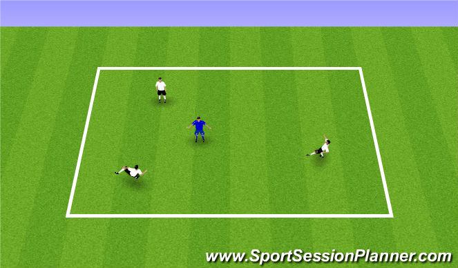 Football/Soccer Session Plan Drill (Colour): Screen 3