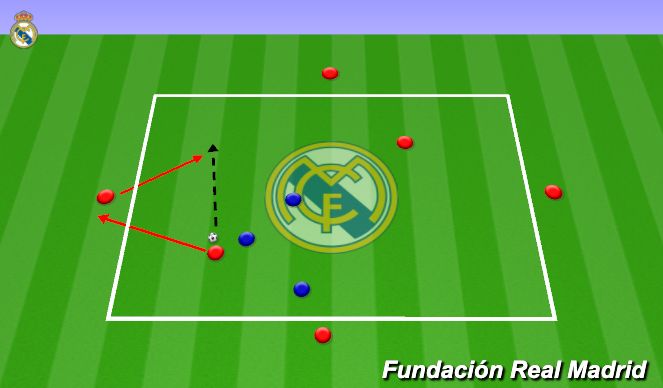 Football/Soccer Session Plan Drill (Colour): Screen 1