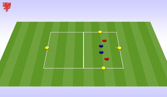 Football/Soccer Session Plan Drill (Colour): Screen 1