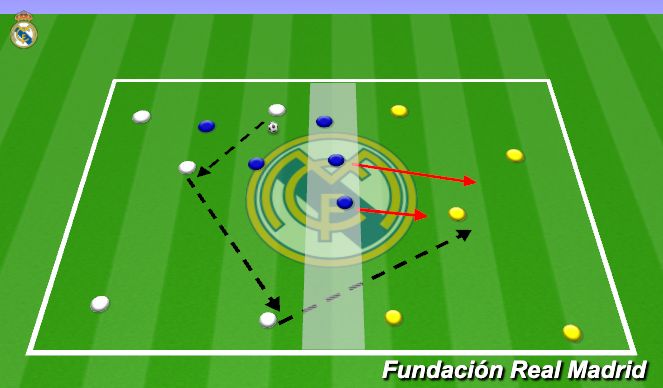 Football/Soccer Session Plan Drill (Colour): Screen 1