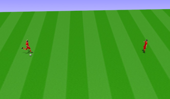 Football/Soccer Session Plan Drill (Colour): Technical: Plant Foot/Approach