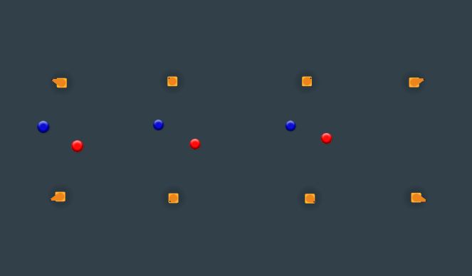 Football/Soccer Session Plan Drill (Colour): Animation 2