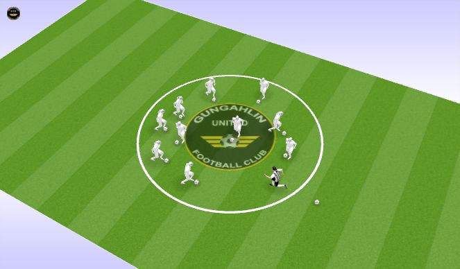 Football/Soccer Session Plan Drill (Colour): Screen 1