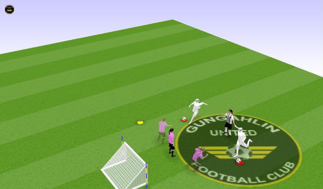 Football/Soccer Session Plan Drill (Colour): Screen 5